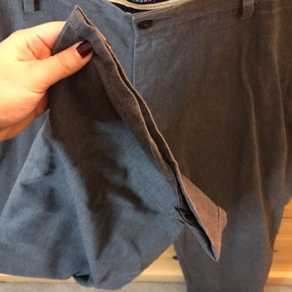 Dockers Straight Fit Gray Pants Size 40 X 32 - Picture 4 of 9